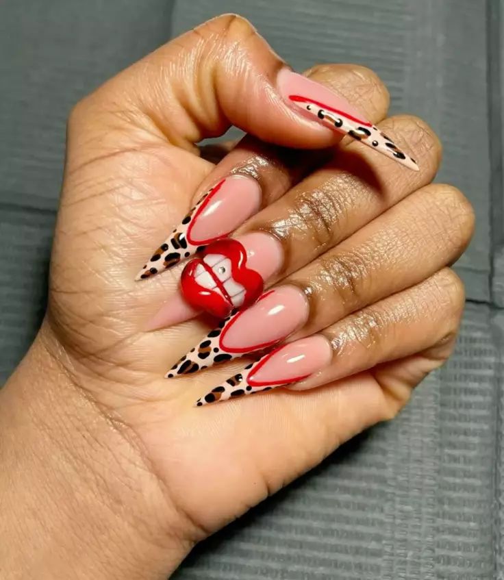 3D stiletto